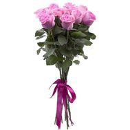 11 рожевих троянд