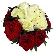 Букет із 17 троянд