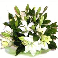 Букет із 7 гілок лілій