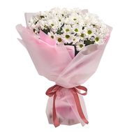 Букет квітів із 11 ромашковідной хризантеми
