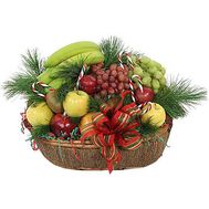 New Year fruit basket