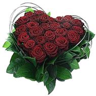 25 червоних троянд