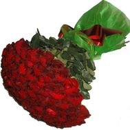 Букет із 51 імпортної троянди