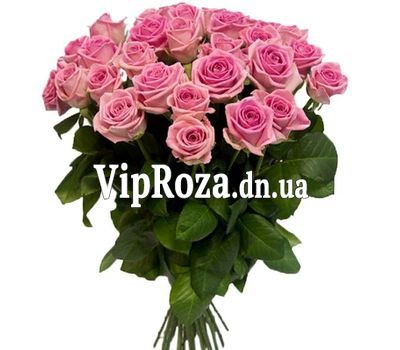 35 рожевих троянд