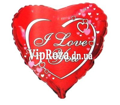 Фольгована кулька серце