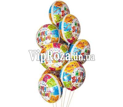 Хмара фольгованих куль на День Народження
