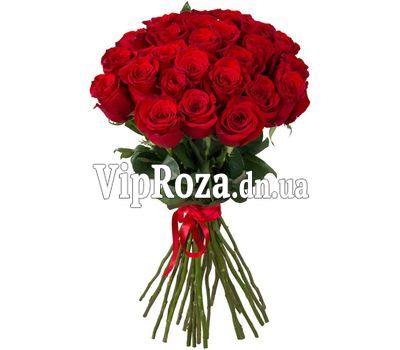 Букет із 27 червоних троянд