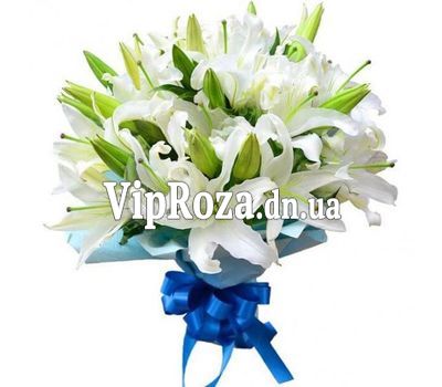 Букет із 25 гілок лілій
