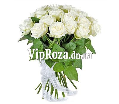 Букет із 19 білих троянд