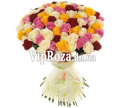 Букет із 85 троянд