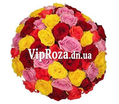 Букет із 65 троянд