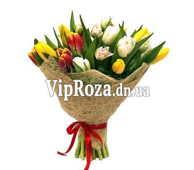 Букет із 21 тюльпана