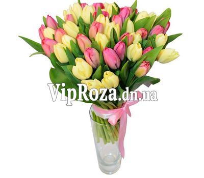 Букет із 45 тюльпанів