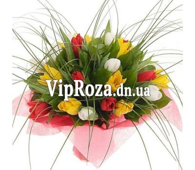 Букет квітів із 27 тюльпанів