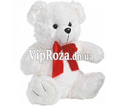 М'яка іграшка Білий ведмедик