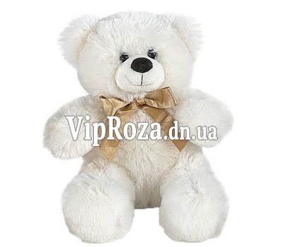 М'яка іграшка Білий ведмедик