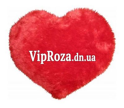 М'яка іграшка в формі серця