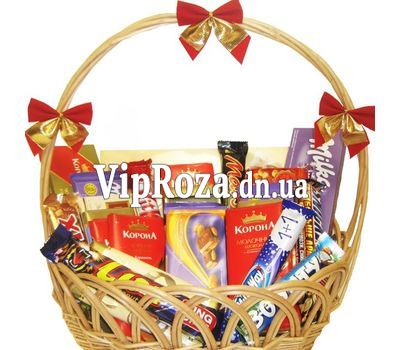 Кошик з шоколадом