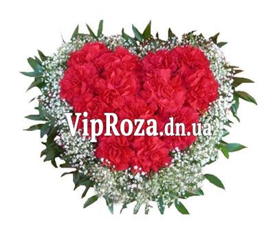 Серце з гвоздик