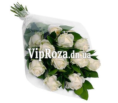 Букет із 11 білих троянд